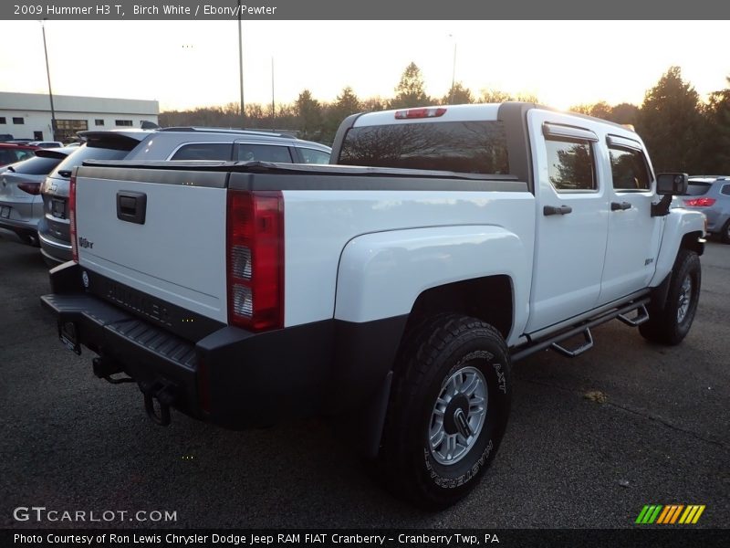 Birch White / Ebony/Pewter 2009 Hummer H3 T