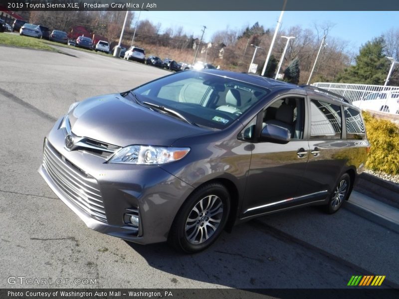 Predawn Gray Mica / Ash 2019 Toyota Sienna XLE