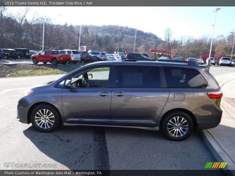 Predawn Gray Mica / Ash 2019 Toyota Sienna XLE