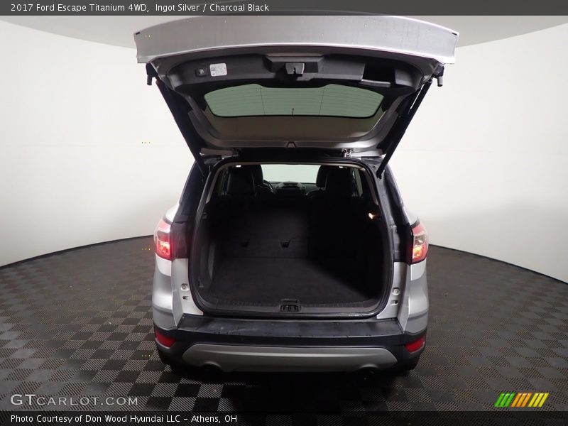 Ingot Silver / Charcoal Black 2017 Ford Escape Titanium 4WD