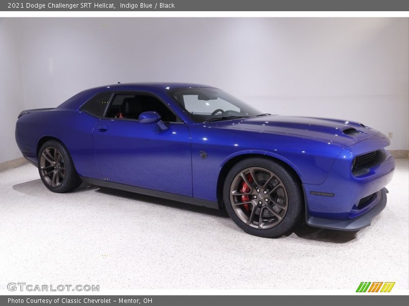  2021 Challenger SRT Hellcat Indigo Blue