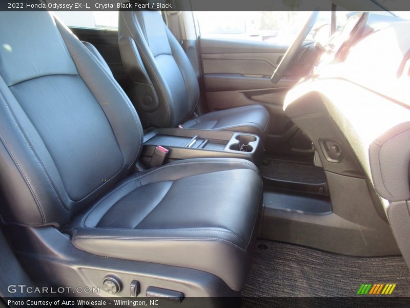 Crystal Black Pearl / Black 2022 Honda Odyssey EX-L