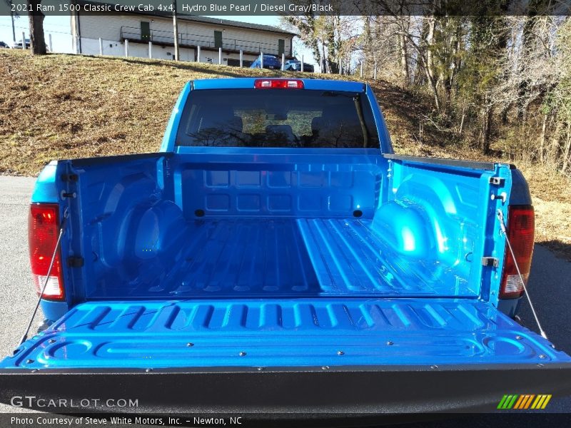 Hydro Blue Pearl / Diesel Gray/Black 2021 Ram 1500 Classic Crew Cab 4x4