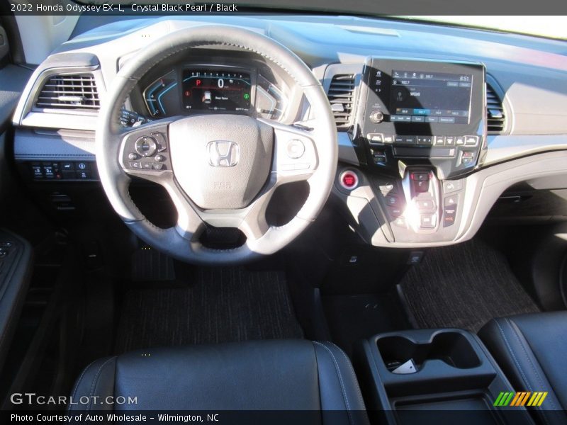 Crystal Black Pearl / Black 2022 Honda Odyssey EX-L