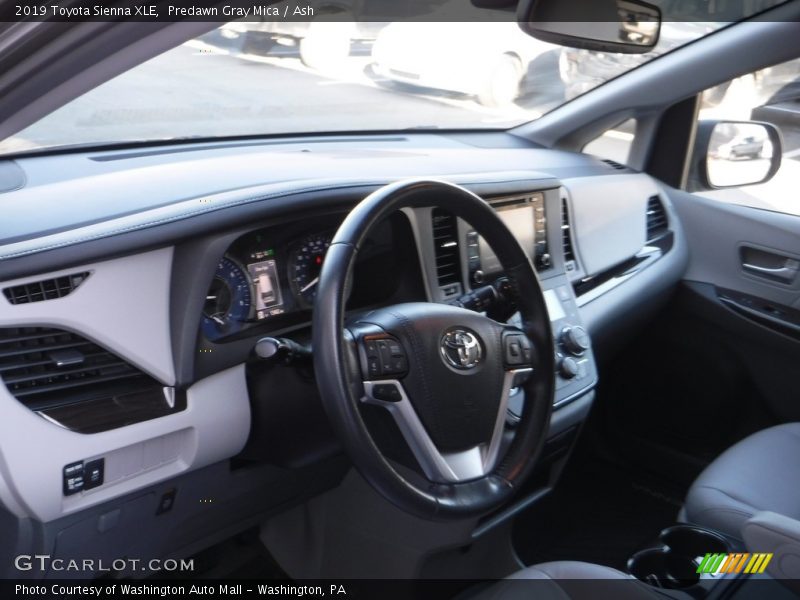 Predawn Gray Mica / Ash 2019 Toyota Sienna XLE