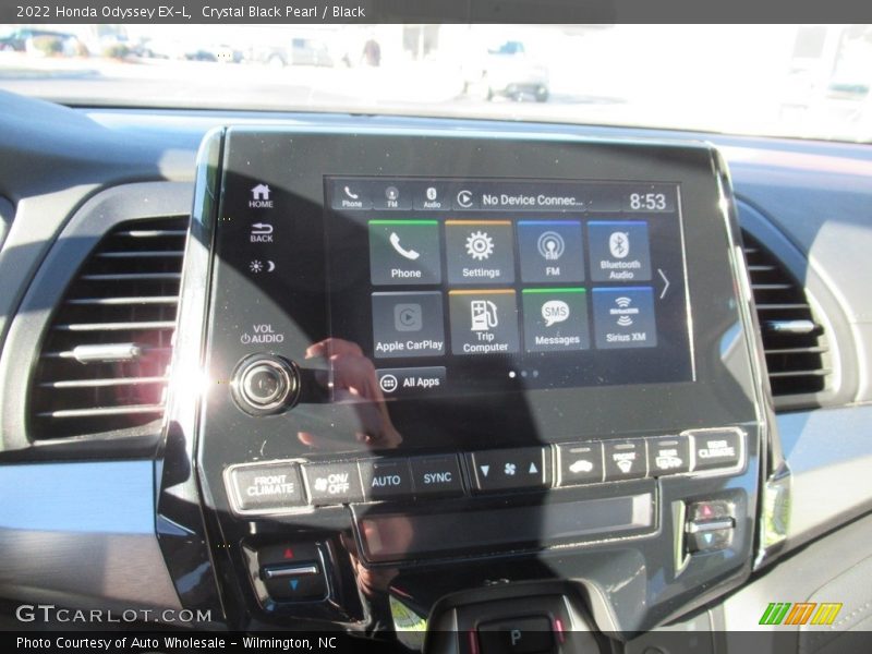 Crystal Black Pearl / Black 2022 Honda Odyssey EX-L