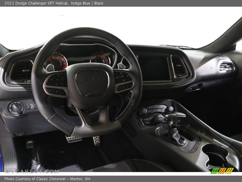 Dashboard of 2021 Challenger SRT Hellcat