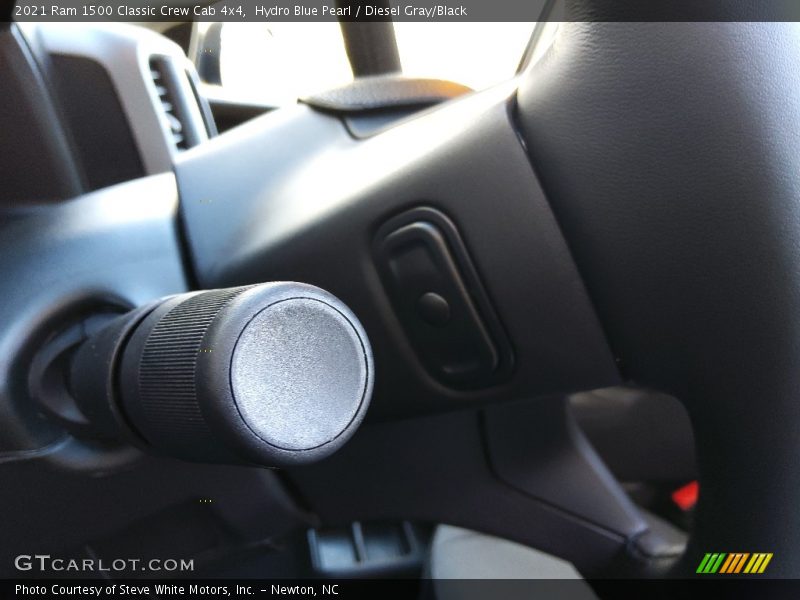 Hydro Blue Pearl / Diesel Gray/Black 2021 Ram 1500 Classic Crew Cab 4x4