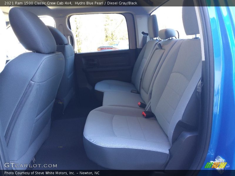 Hydro Blue Pearl / Diesel Gray/Black 2021 Ram 1500 Classic Crew Cab 4x4