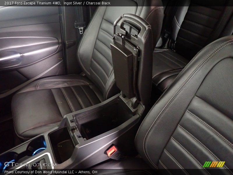 Ingot Silver / Charcoal Black 2017 Ford Escape Titanium 4WD