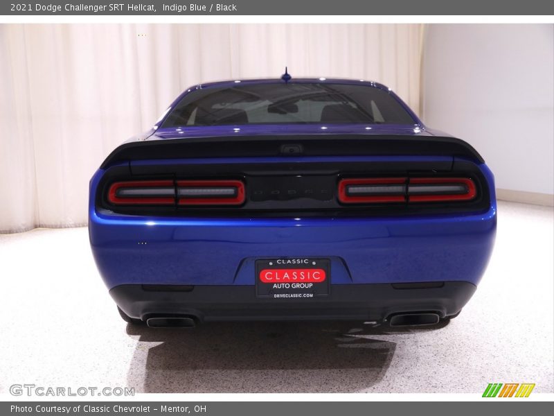 Indigo Blue / Black 2021 Dodge Challenger SRT Hellcat