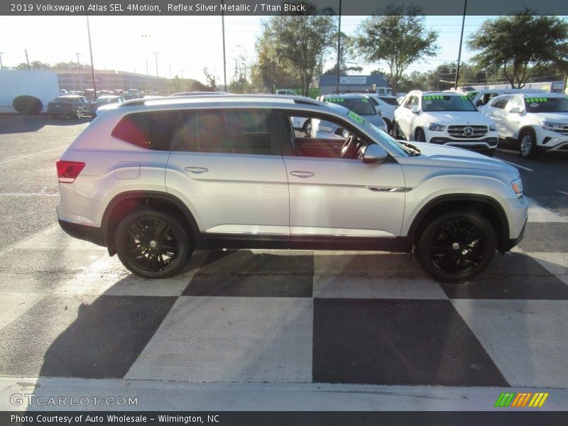 Reflex Silver Metallic / Titan Black 2019 Volkswagen Atlas SEL 4Motion