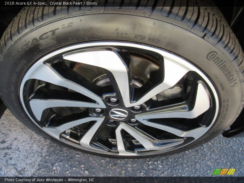 Crystal Black Pearl / Ebony 2018 Acura ILX A-Spec