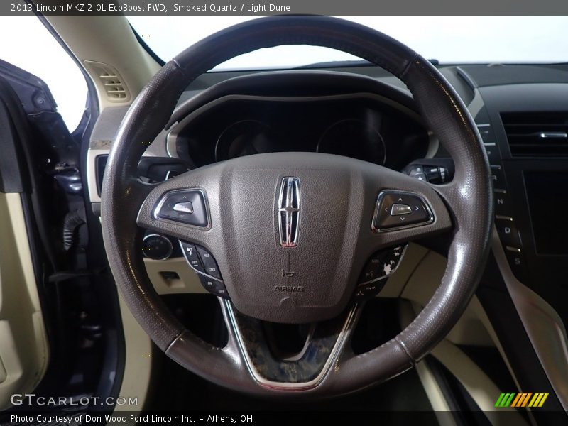  2013 MKZ 2.0L EcoBoost FWD Steering Wheel