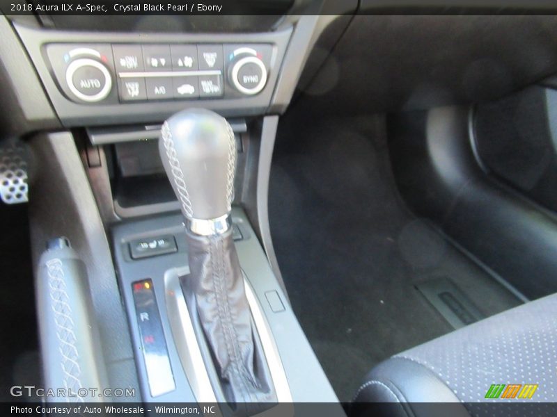 Crystal Black Pearl / Ebony 2018 Acura ILX A-Spec