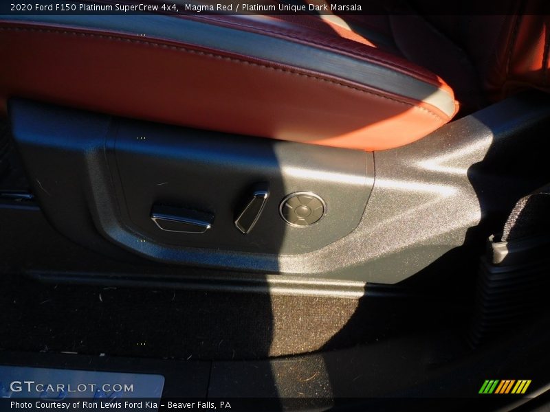 Magma Red / Platinum Unique Dark Marsala 2020 Ford F150 Platinum SuperCrew 4x4