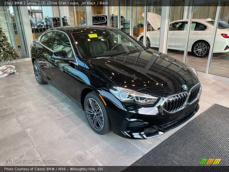 Jet Black / Black 2022 BMW 2 Series 228i xDrive Gran Coupe