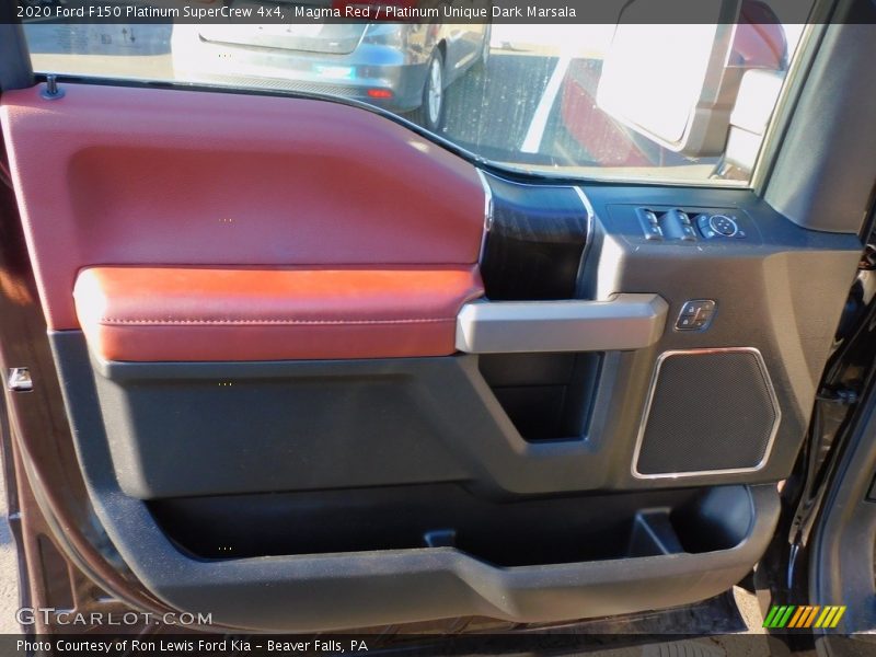 Magma Red / Platinum Unique Dark Marsala 2020 Ford F150 Platinum SuperCrew 4x4
