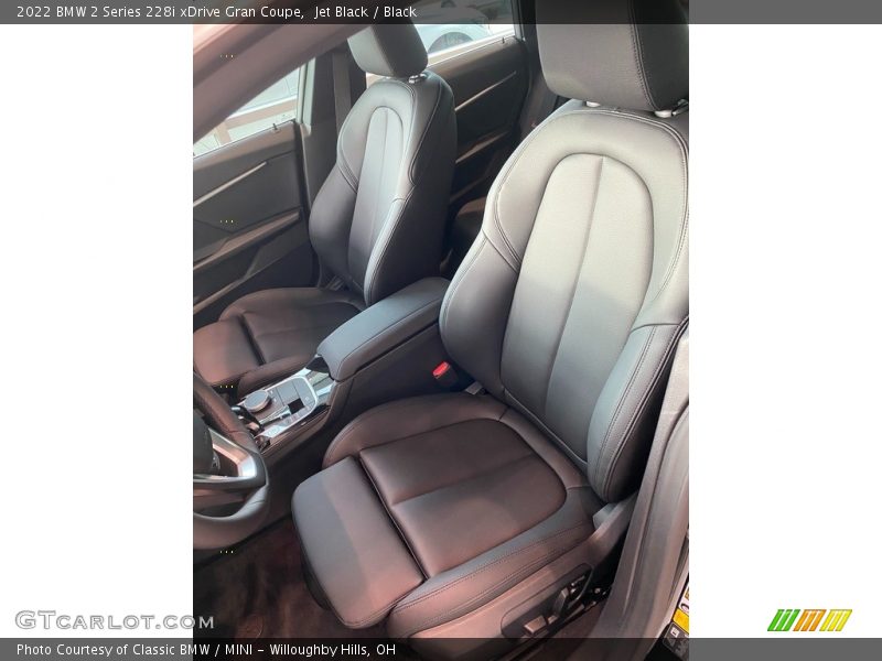 Jet Black / Black 2022 BMW 2 Series 228i xDrive Gran Coupe