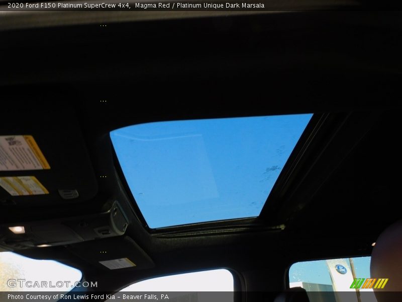 Magma Red / Platinum Unique Dark Marsala 2020 Ford F150 Platinum SuperCrew 4x4