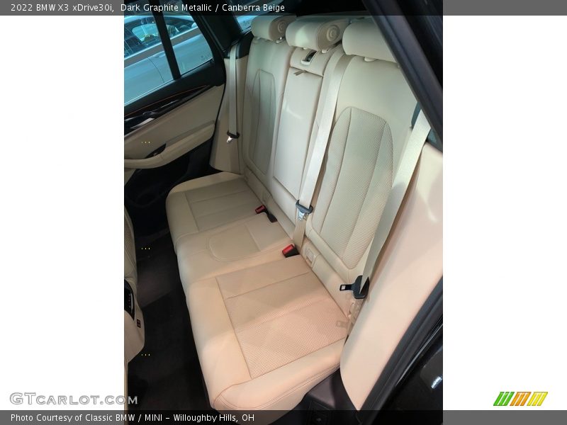 Dark Graphite Metallic / Canberra Beige 2022 BMW X3 xDrive30i