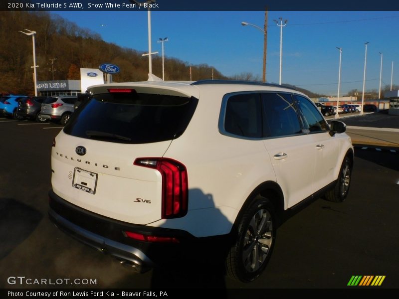 Snow White Pearl / Black 2020 Kia Telluride S AWD