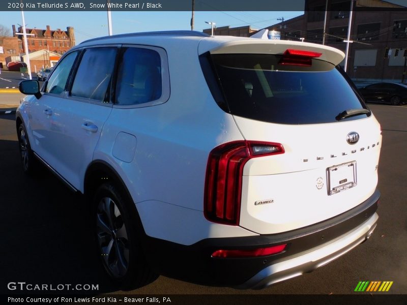 Snow White Pearl / Black 2020 Kia Telluride S AWD