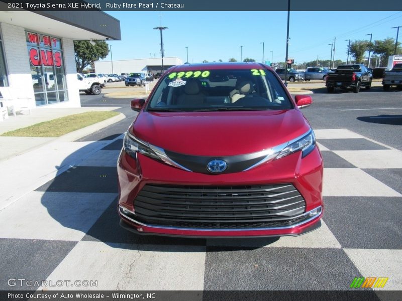 Ruby Flare Pearl / Chateau 2021 Toyota Sienna XLE Hybrid