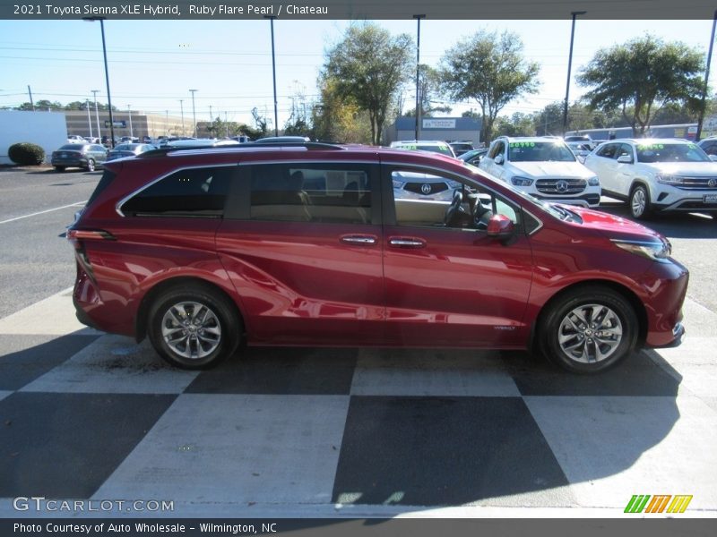 Ruby Flare Pearl / Chateau 2021 Toyota Sienna XLE Hybrid