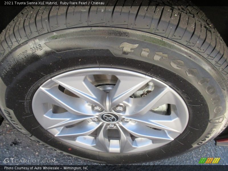 Ruby Flare Pearl / Chateau 2021 Toyota Sienna XLE Hybrid