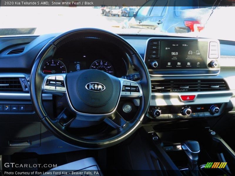 Snow White Pearl / Black 2020 Kia Telluride S AWD