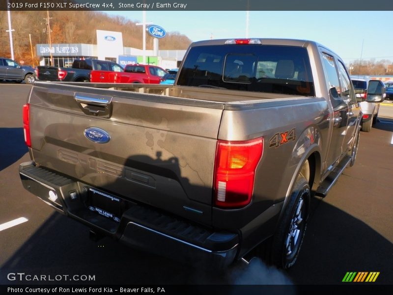 Stone Gray / Earth Gray 2019 Ford F150 XLT SuperCrew 4x4