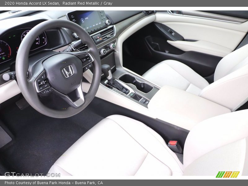 Gray Interior - 2020 Accord LX Sedan 