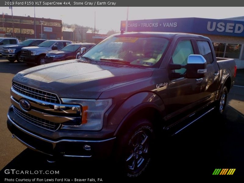 Stone Gray / Earth Gray 2019 Ford F150 XLT SuperCrew 4x4