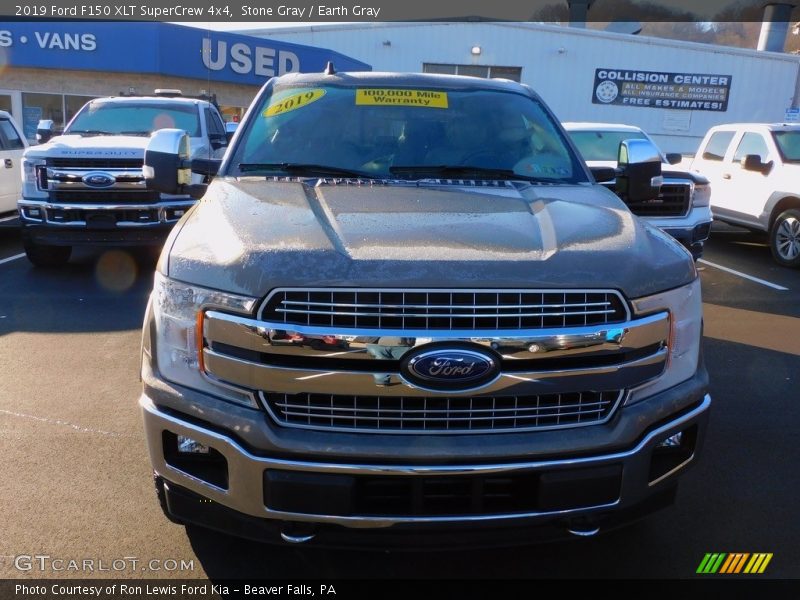 Stone Gray / Earth Gray 2019 Ford F150 XLT SuperCrew 4x4