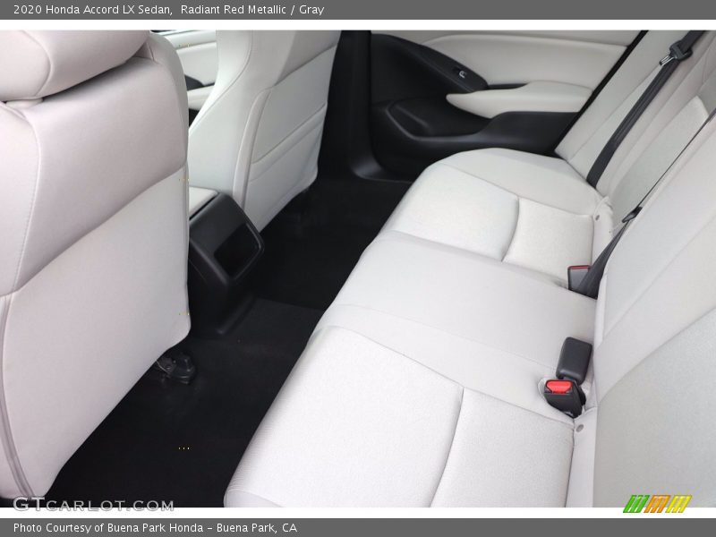 Radiant Red Metallic / Gray 2020 Honda Accord LX Sedan