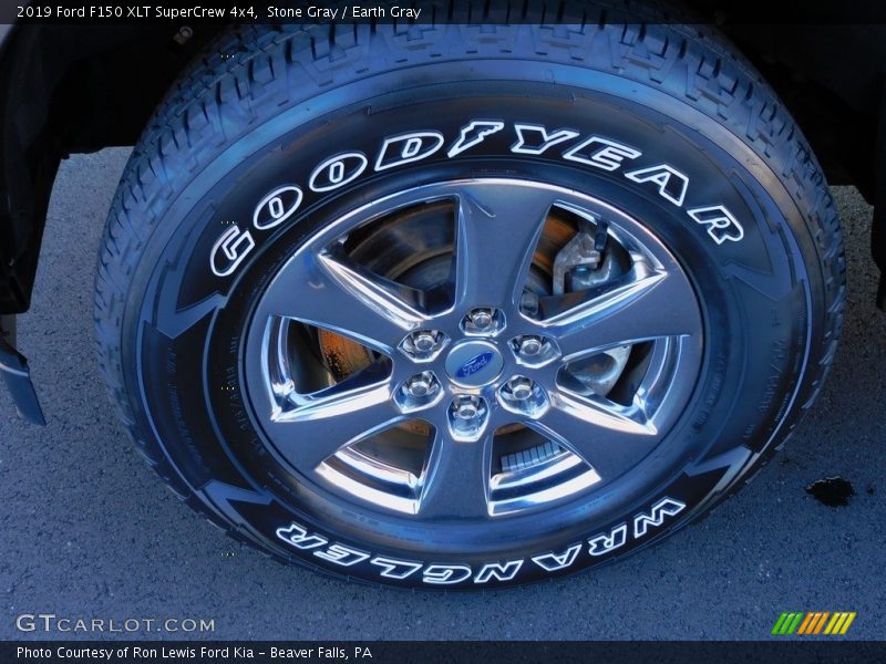 Stone Gray / Earth Gray 2019 Ford F150 XLT SuperCrew 4x4