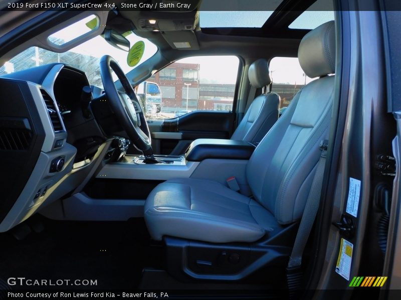 Stone Gray / Earth Gray 2019 Ford F150 XLT SuperCrew 4x4