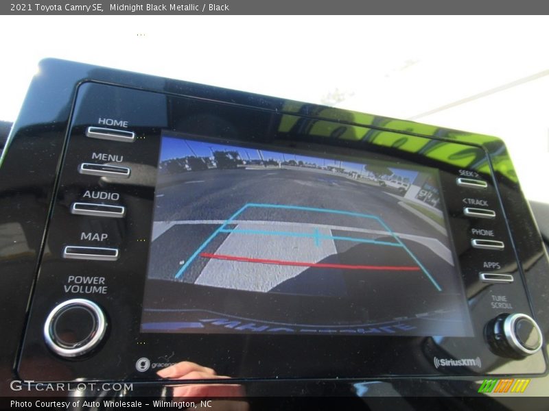 Midnight Black Metallic / Black 2021 Toyota Camry SE