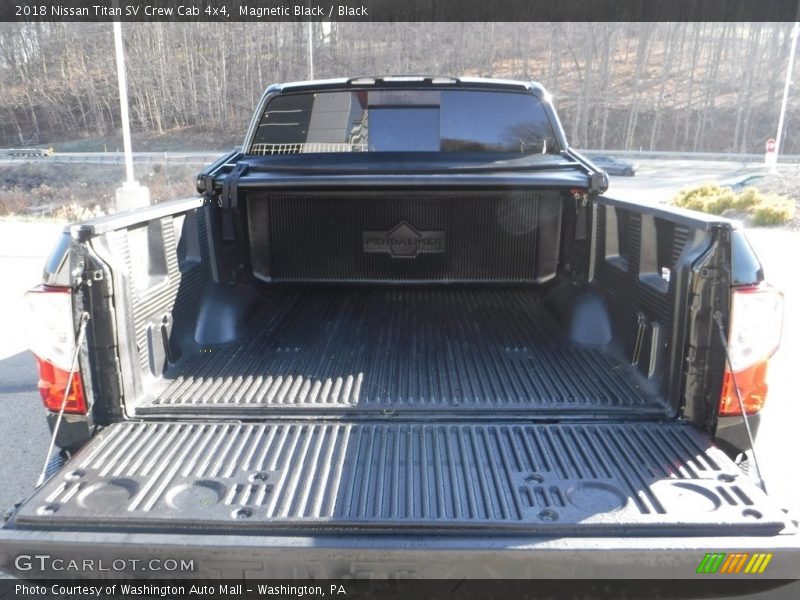 Magnetic Black / Black 2018 Nissan Titan SV Crew Cab 4x4