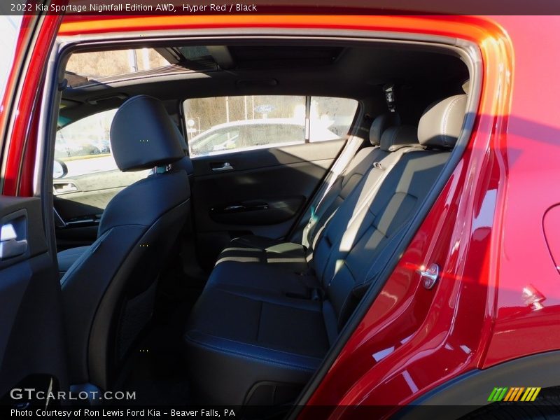 Hyper Red / Black 2022 Kia Sportage Nightfall Edition AWD