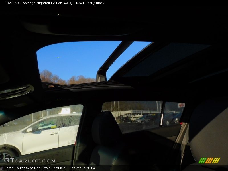 Hyper Red / Black 2022 Kia Sportage Nightfall Edition AWD