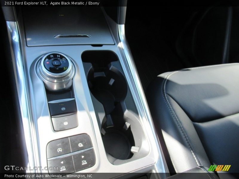 Agate Black Metallic / Ebony 2021 Ford Explorer XLT