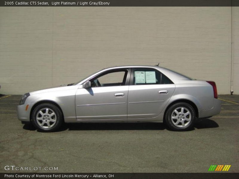 Light Platinum / Light Gray/Ebony 2005 Cadillac CTS Sedan