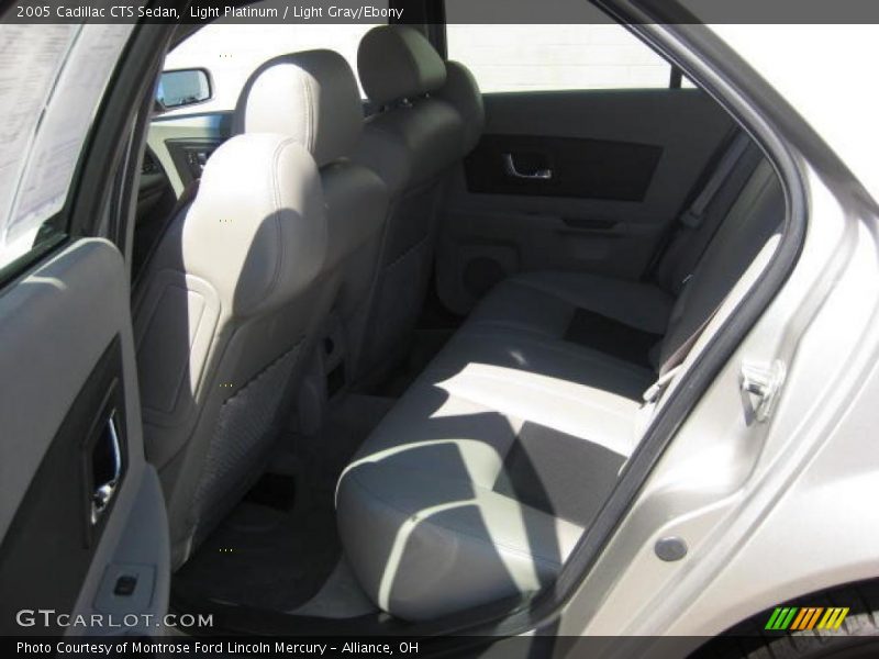 Light Platinum / Light Gray/Ebony 2005 Cadillac CTS Sedan