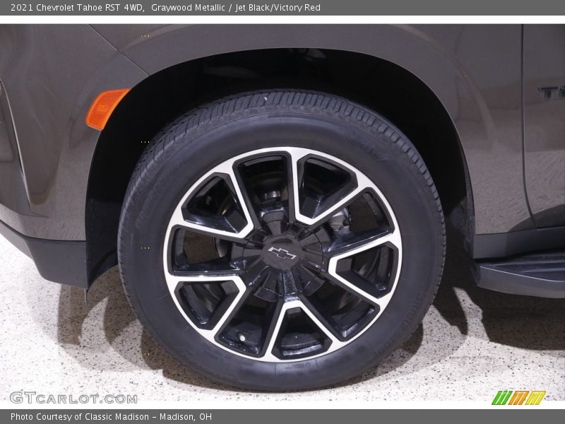 Graywood Metallic / Jet Black/Victory Red 2021 Chevrolet Tahoe RST 4WD