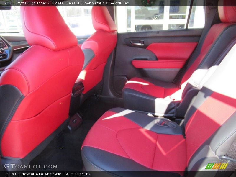 Celestial Silver Metallic / Cockpit Red 2021 Toyota Highlander XSE AWD