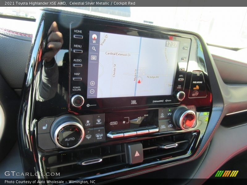 Celestial Silver Metallic / Cockpit Red 2021 Toyota Highlander XSE AWD