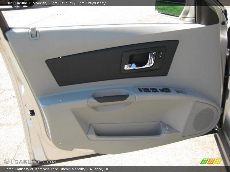 Light Platinum / Light Gray/Ebony 2005 Cadillac CTS Sedan