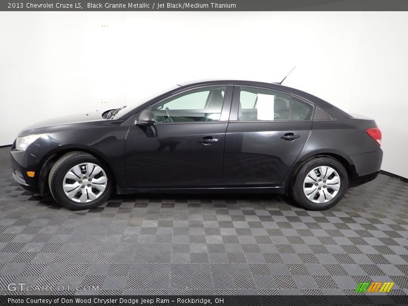 Black Granite Metallic / Jet Black/Medium Titanium 2013 Chevrolet Cruze LS